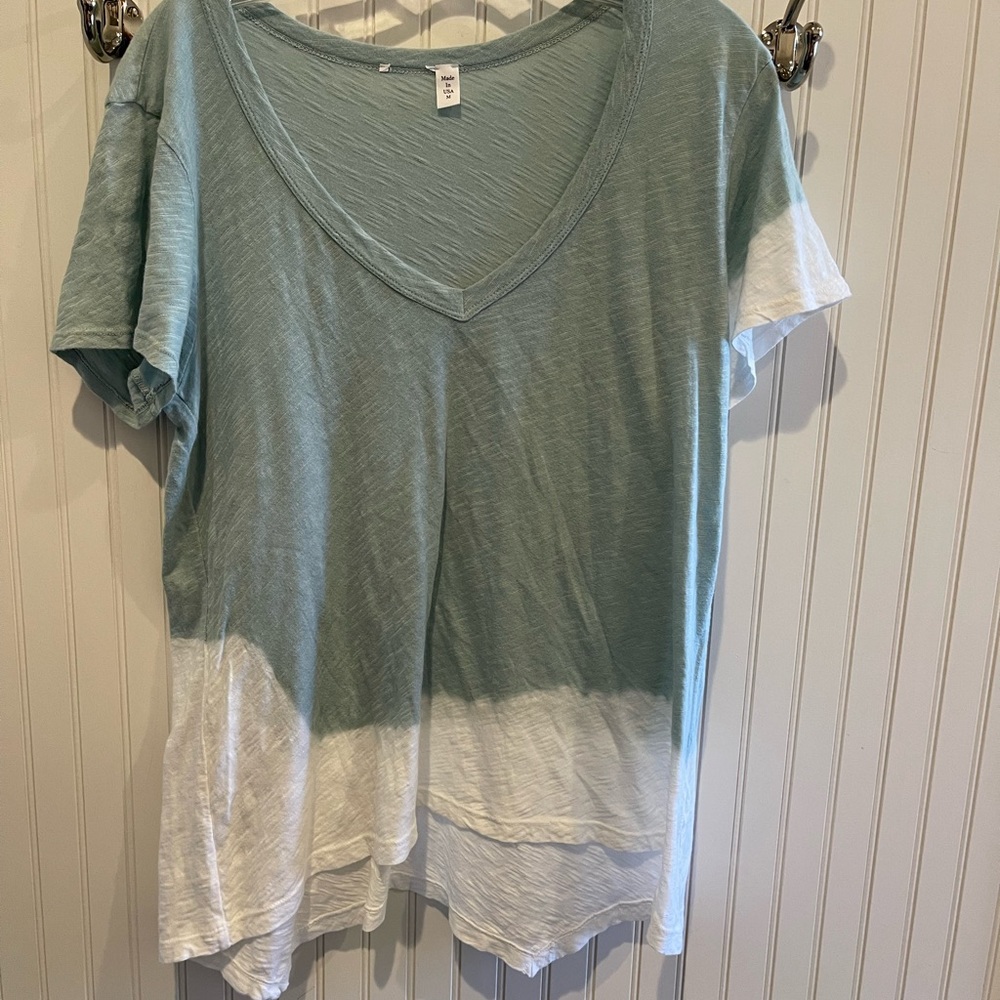 NWOT WILT SHRUNKEN BOYFRIEND TOP in Tye Dye!